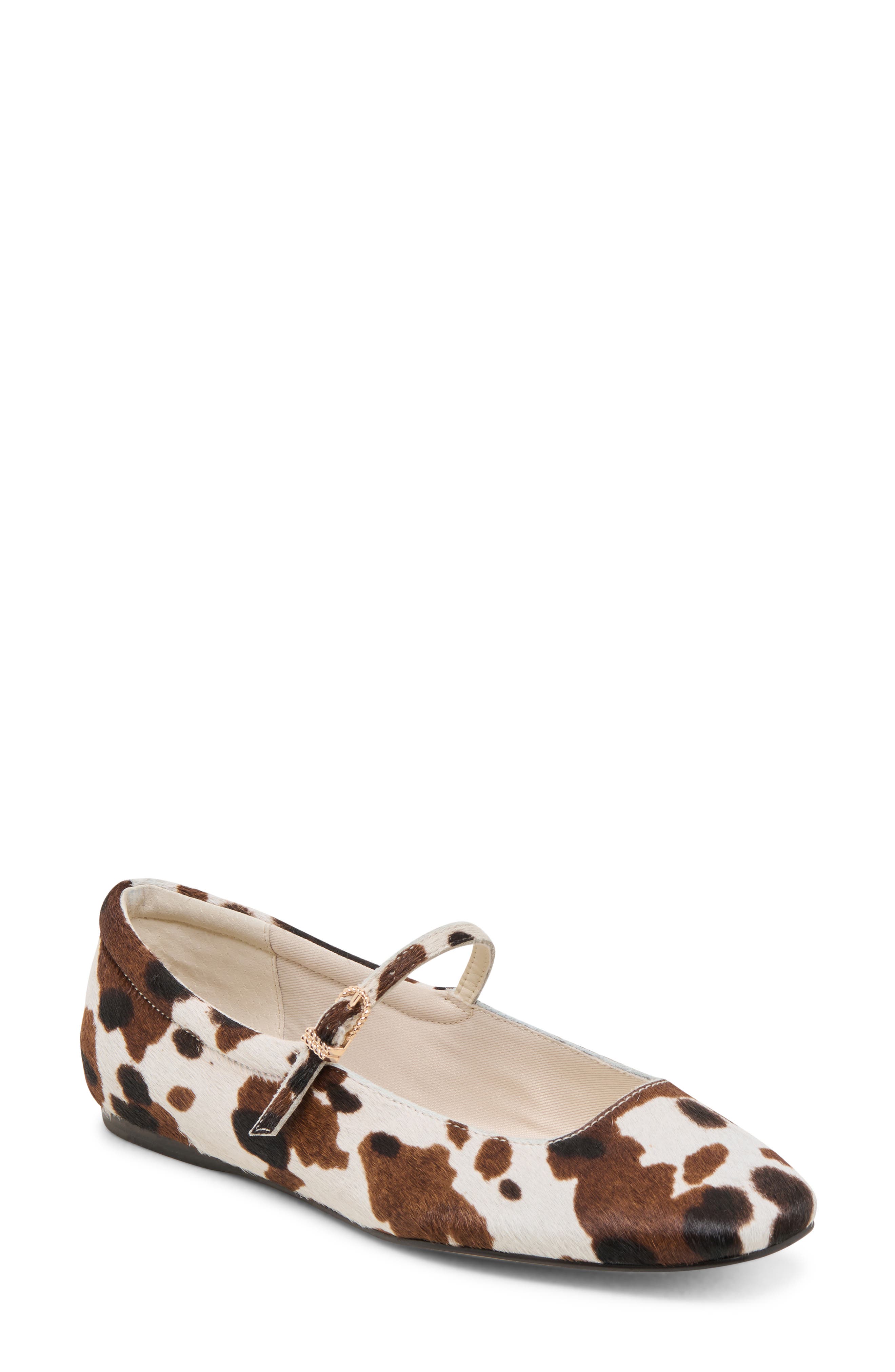 Dolce Vita Reyes Mary Jane, Main, color, Cocoa Taurus Calf Hair