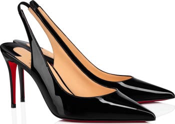 パンプス Christian Louboutin Kate Max O Sling Slingback Pumps Kate Max O Sling - 100 mm Slingback pumps - Laminated calf