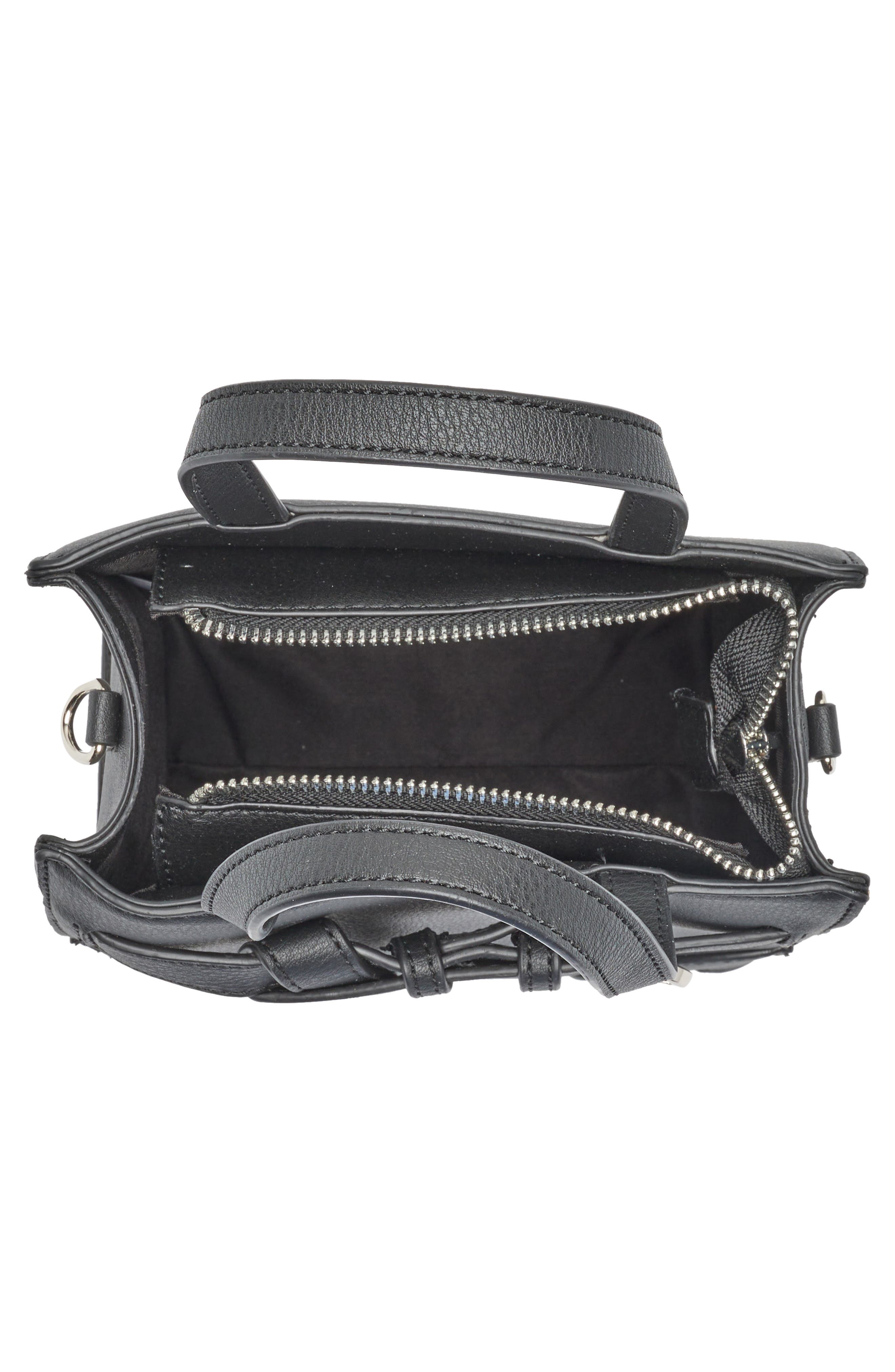 Madden Girl Buckle Mini Tote Bag, Alternate, color, 