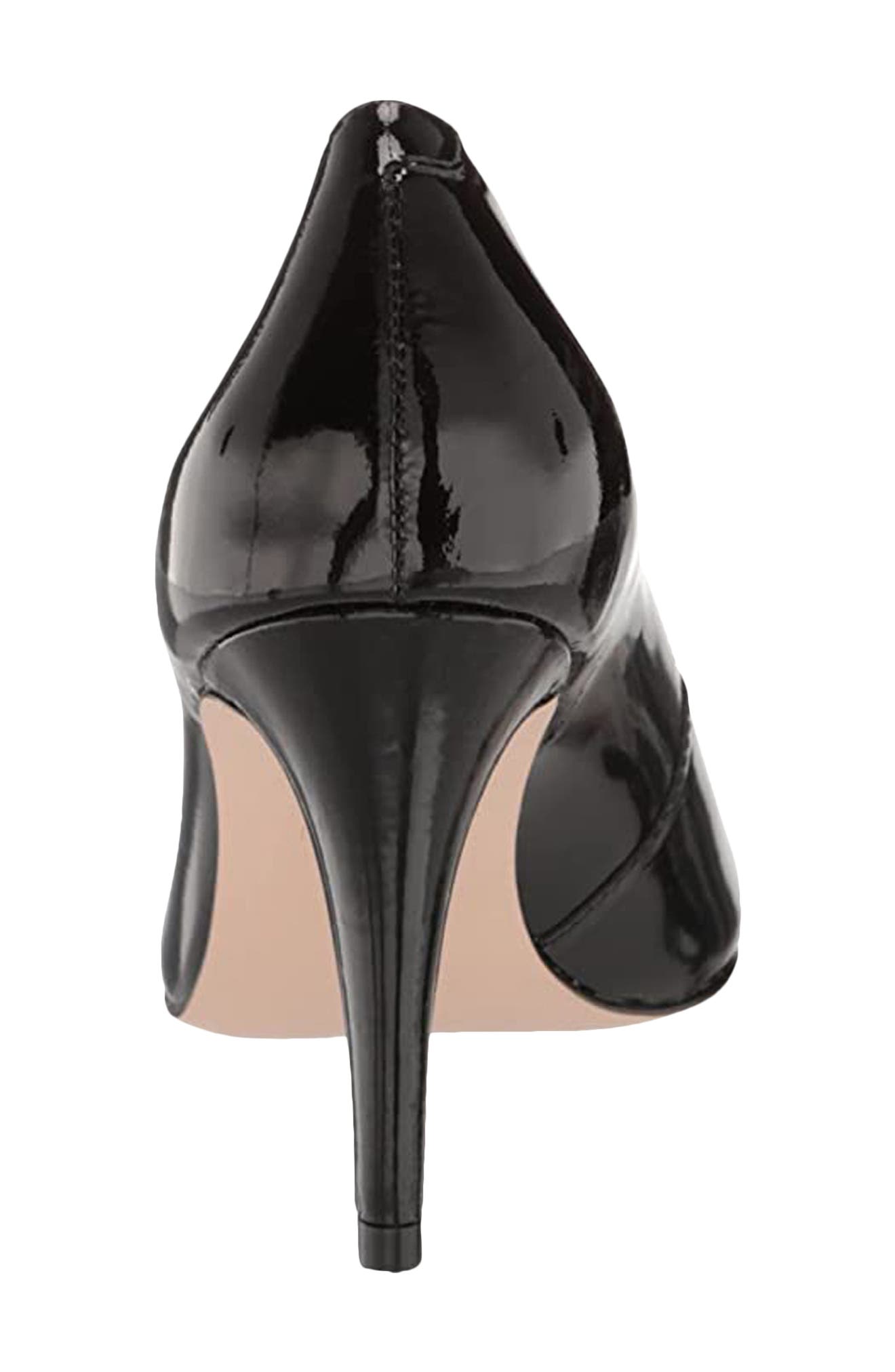 The Pointed Toe Pump, Alternate, color, BLACK