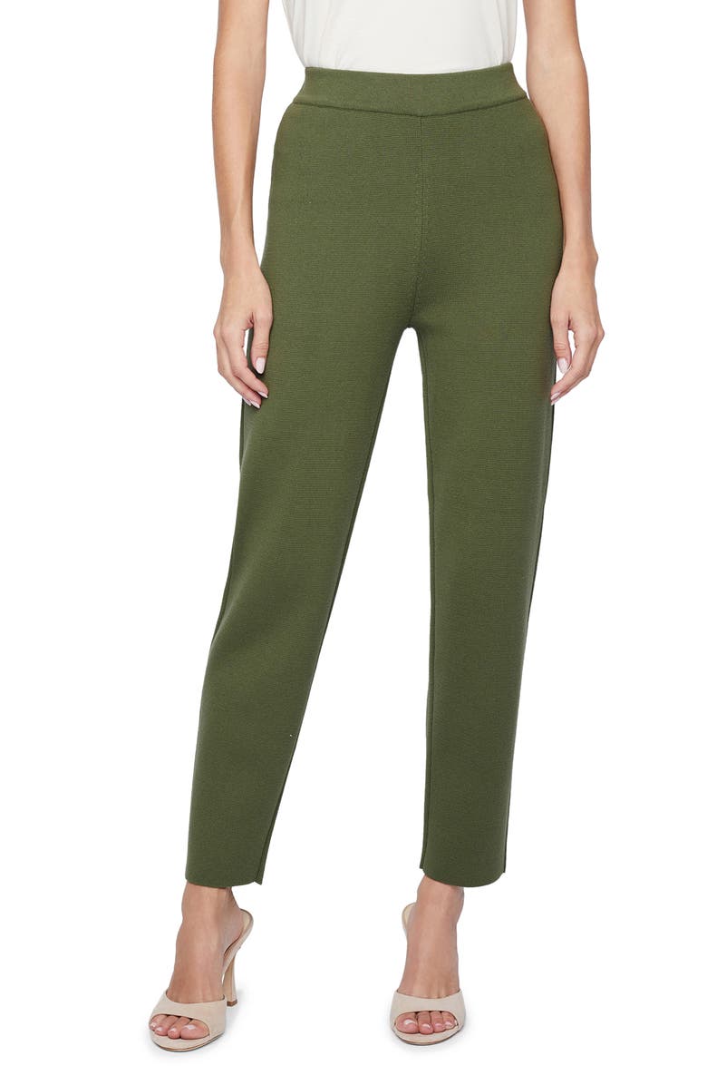L'AGENCE Saskia Straight Leg Knit Pants, Main, color,