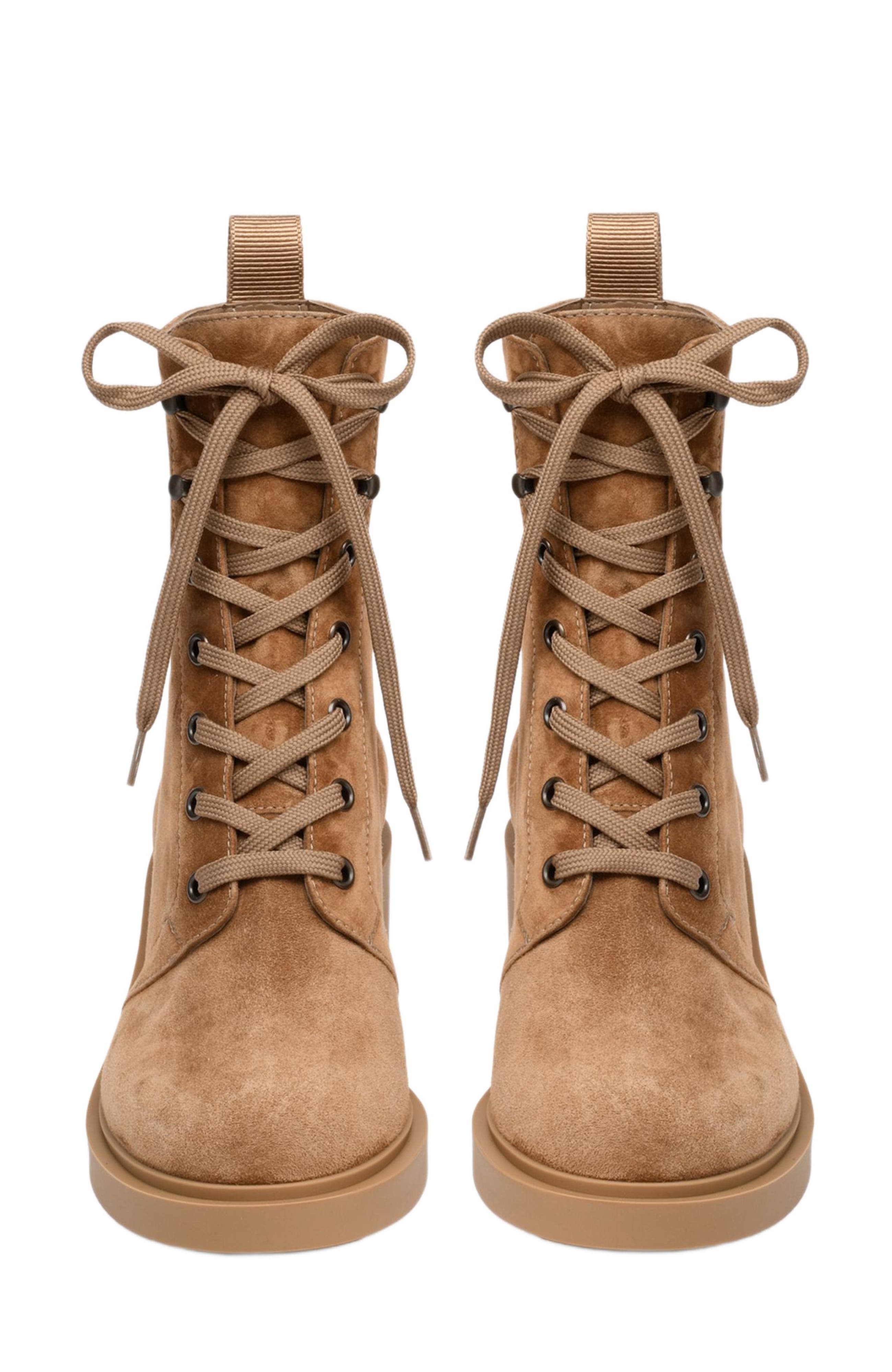 Gianvito Rossi Foster Bootie, Alternate, color, Brown