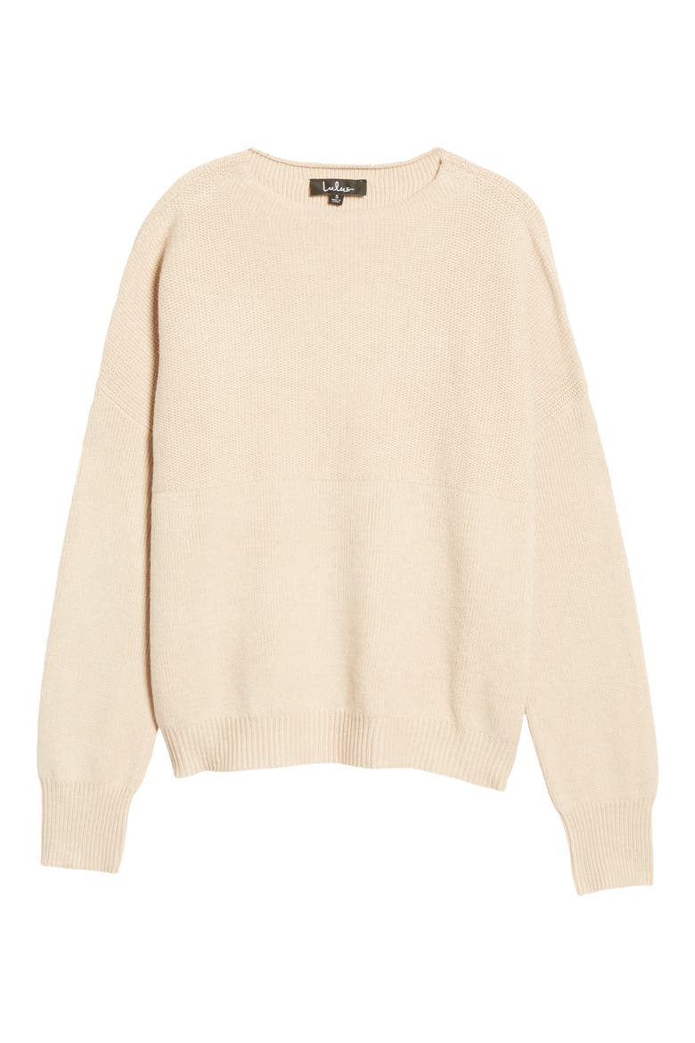 Get With It Sweater, Alternate, color, BEIGE