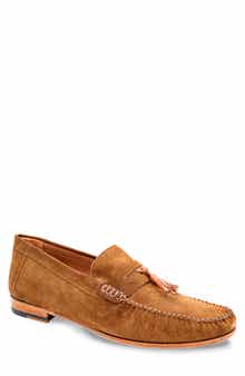 Mezlan Tassel Moc Toe Loafer