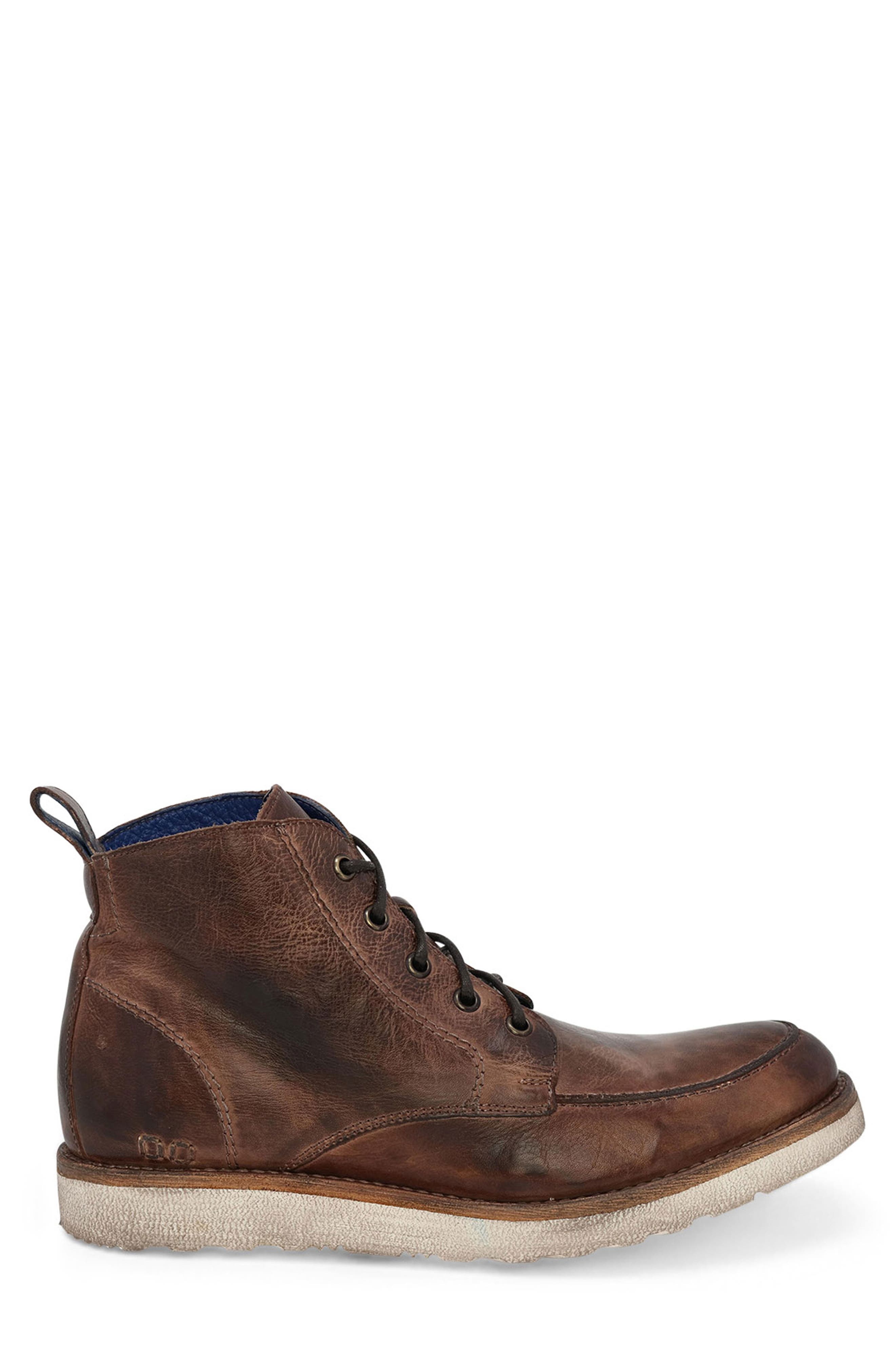 Lincoln Moc Toe Boot, Alternate, color, TEAK RUSTIC