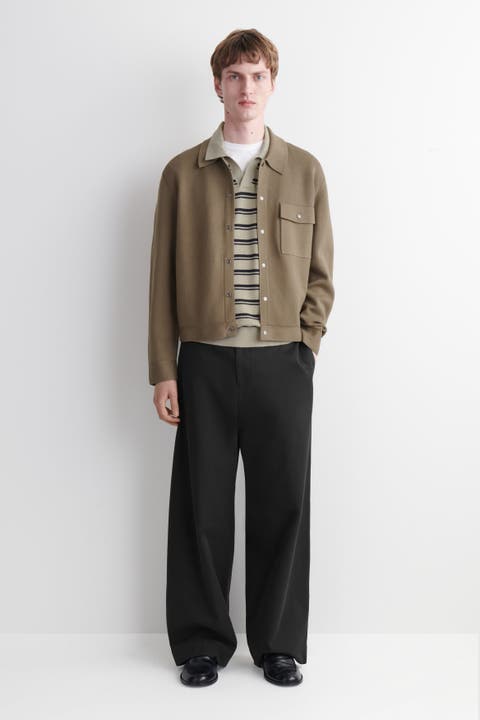 Knitted Linen Polo Shirt