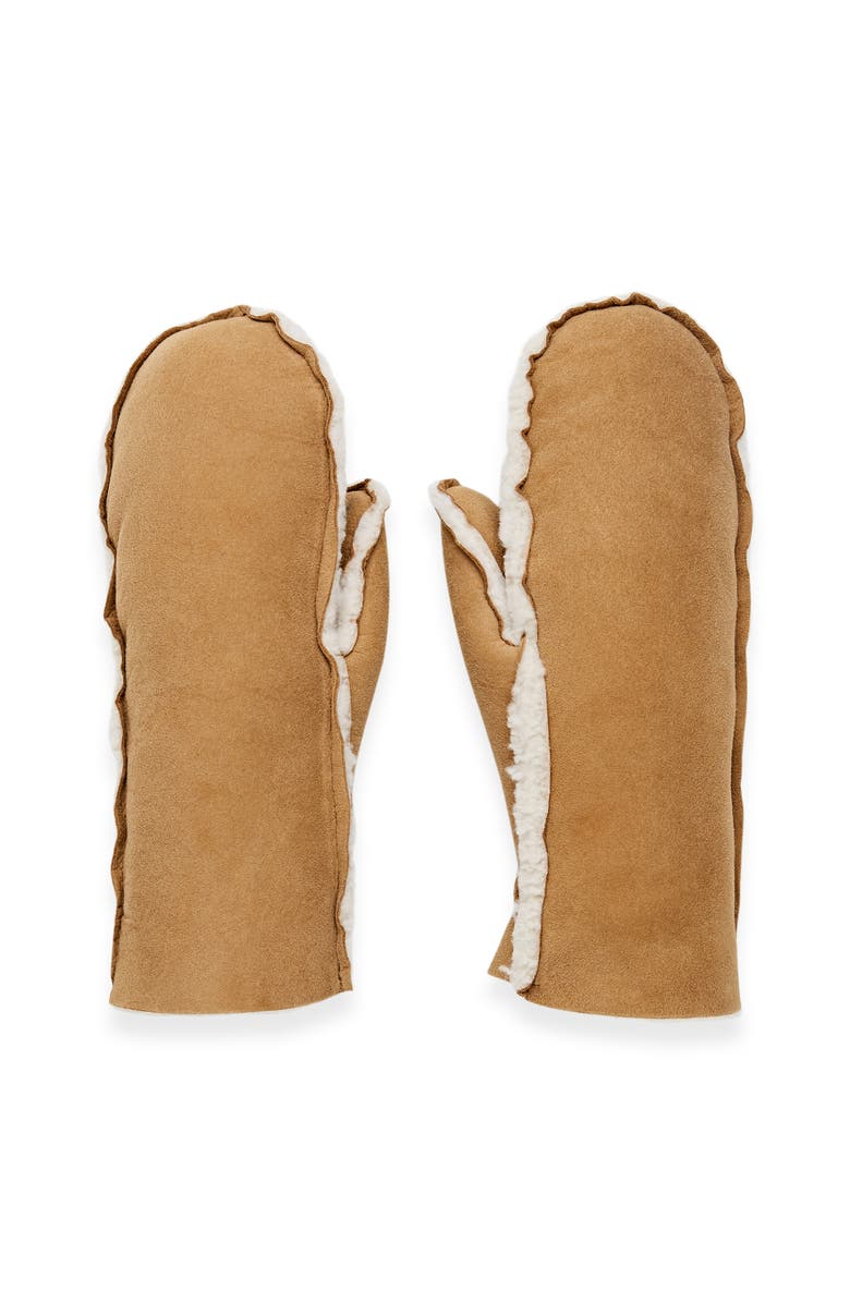Celtic & Co. British Sheepskin Mitts, Alternate, color, Spice