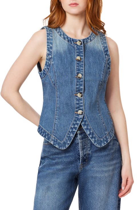 Cotton Denim Vest