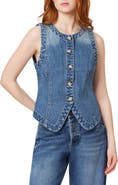 Scotch & Soda Cotton Denim Vest