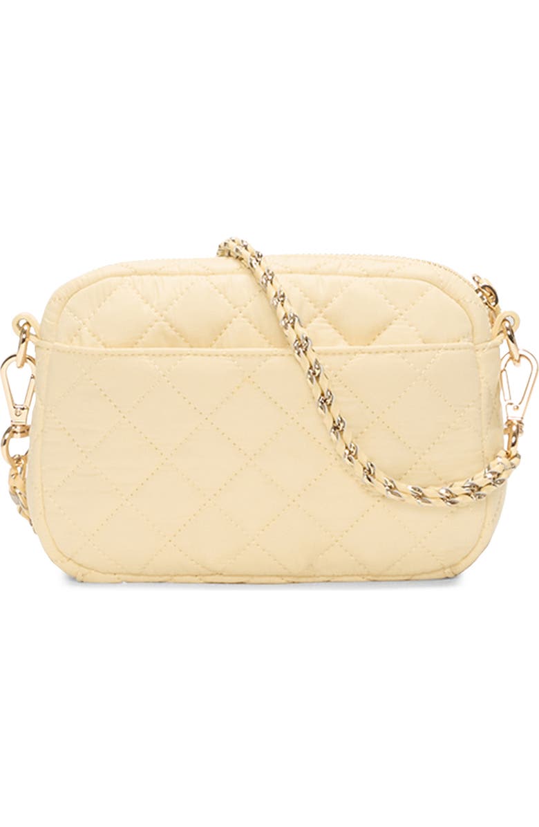 MZ Wallace Mini Crosby Quilted Nylon Crossbody Bag, Alternate, color, Chamomile