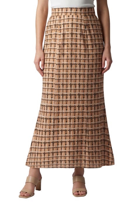 Stretch Knit Maxi Skirt (Plus)