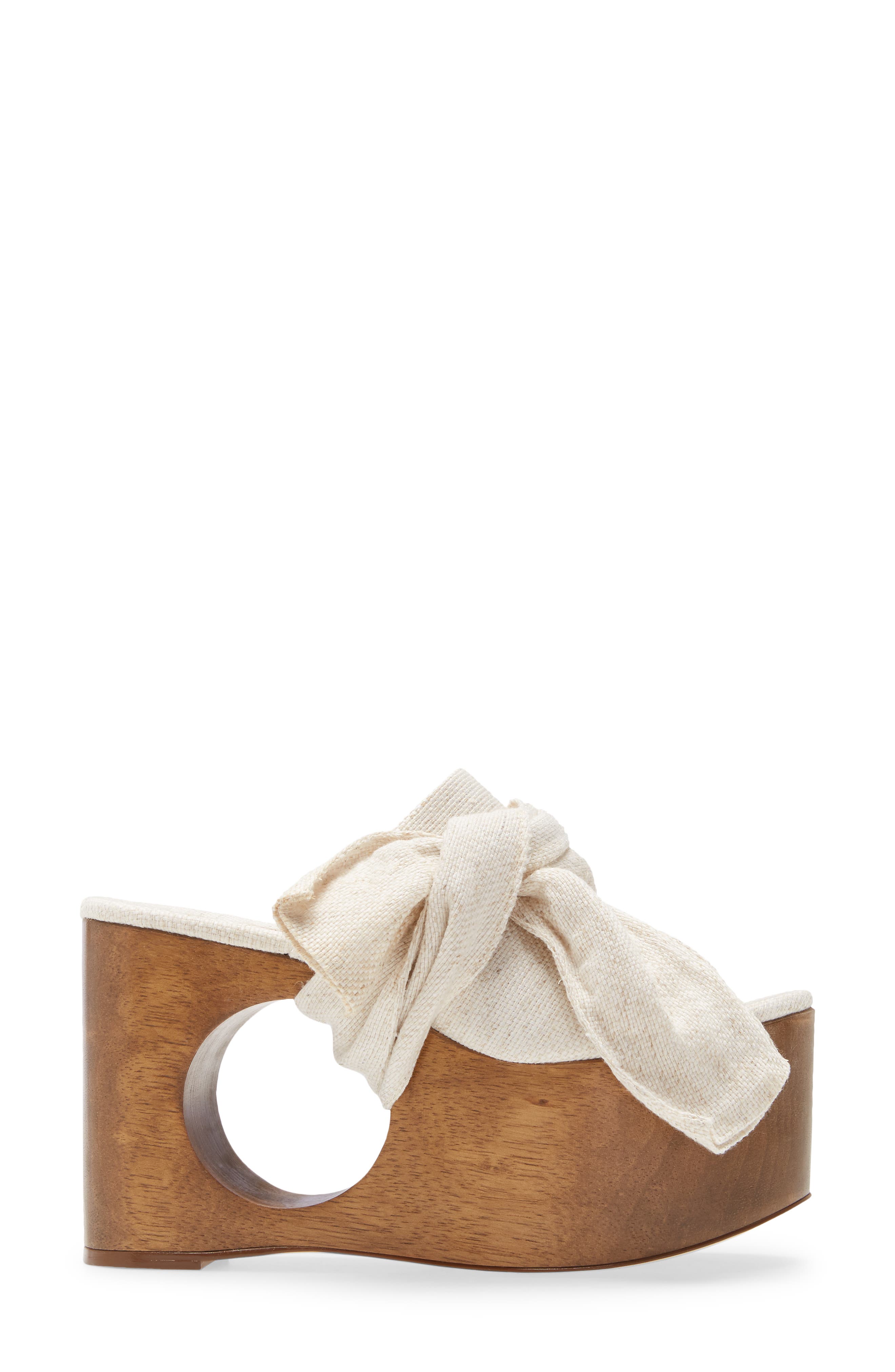 Cult Gaia Anna Platform Slide Sandal, Alternate, color, 