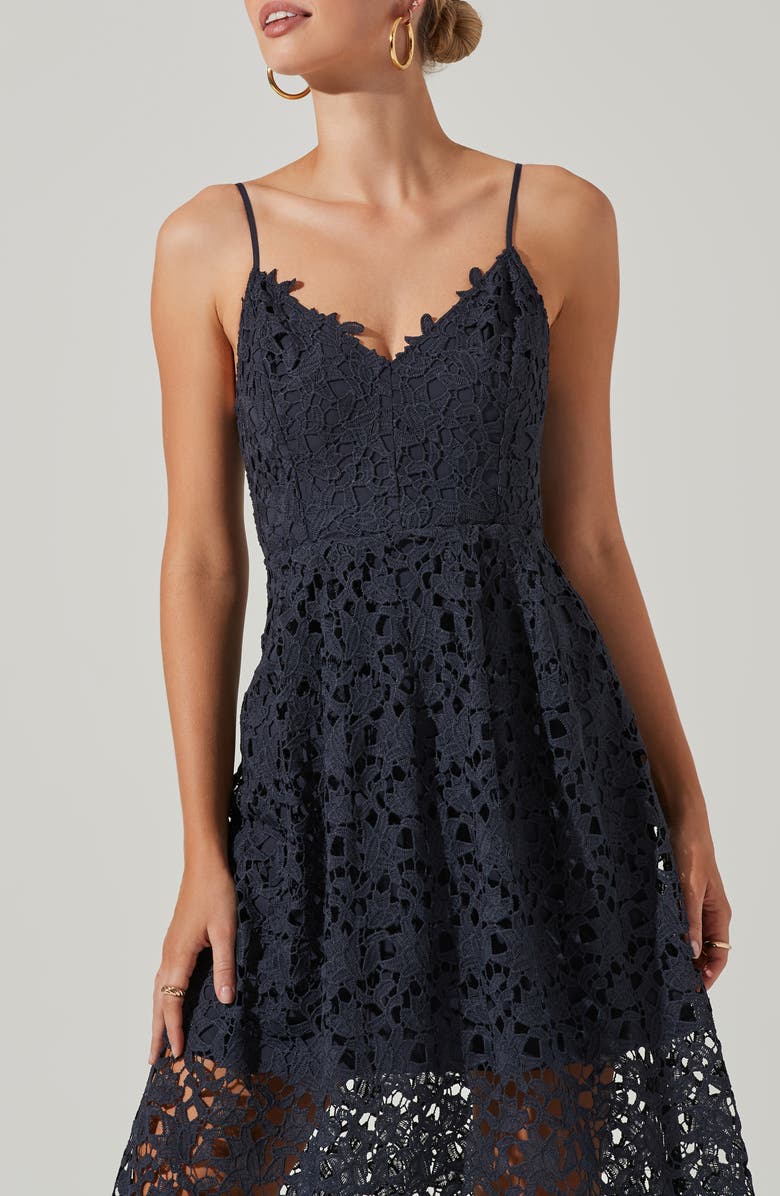 ASTR the Label Lace Midi Dress, Alternate, color,