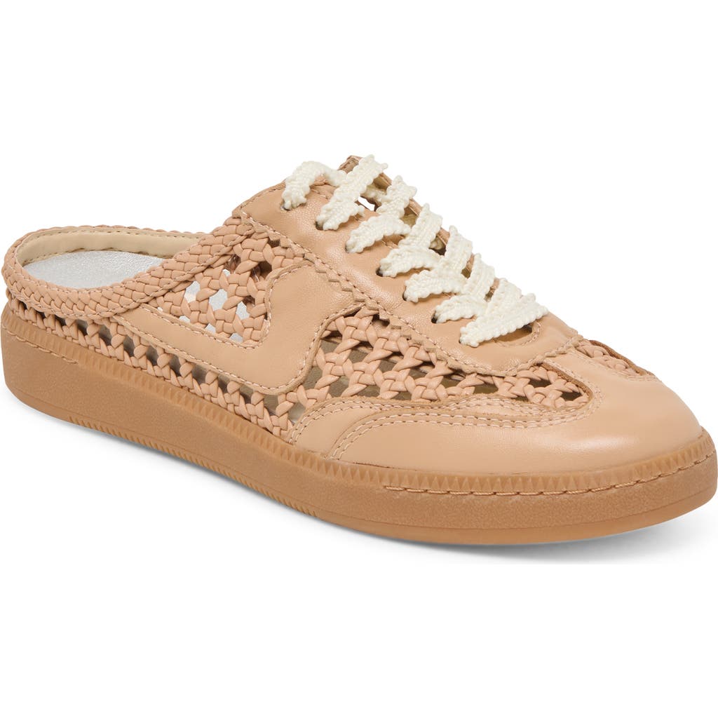 Dolce Vita Notice Slide Woven Sneakers Cafe Woven Stella In Multi