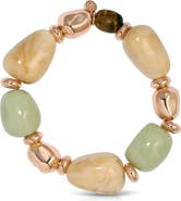 Ettika Serene Stone Stretch Bracelet