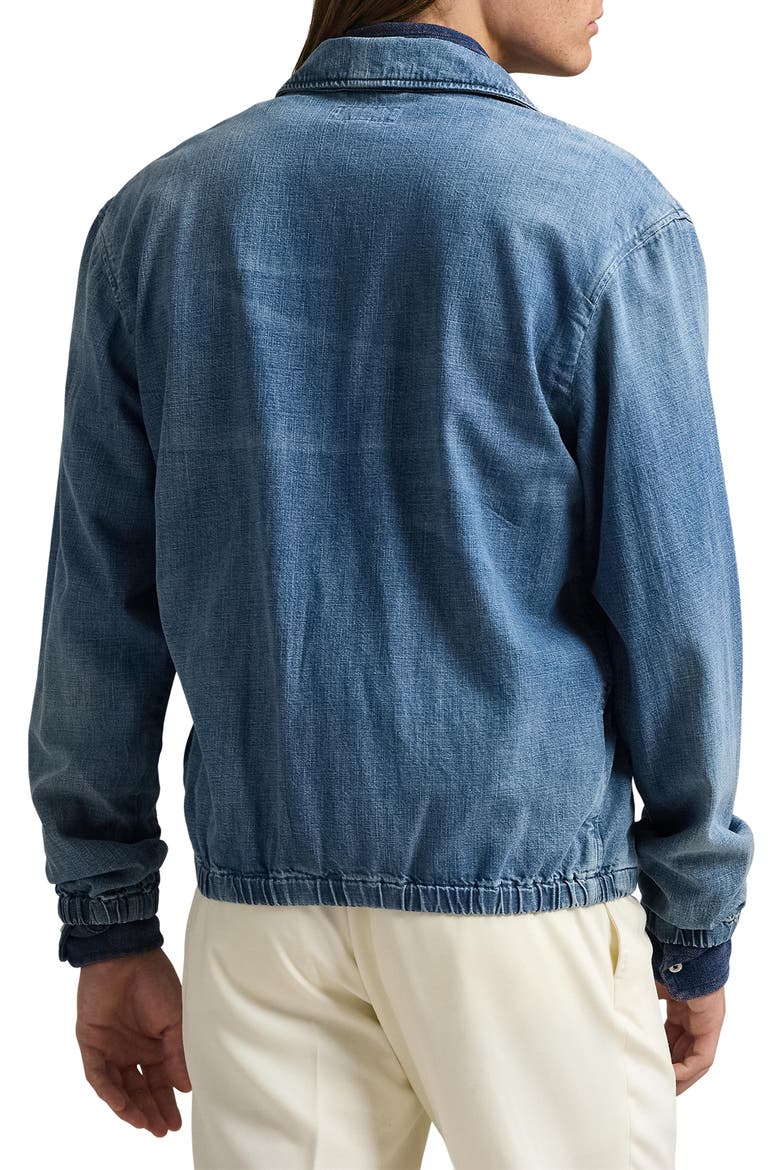 Bayport Denim Jacket, Alternate, color, WALLSEND