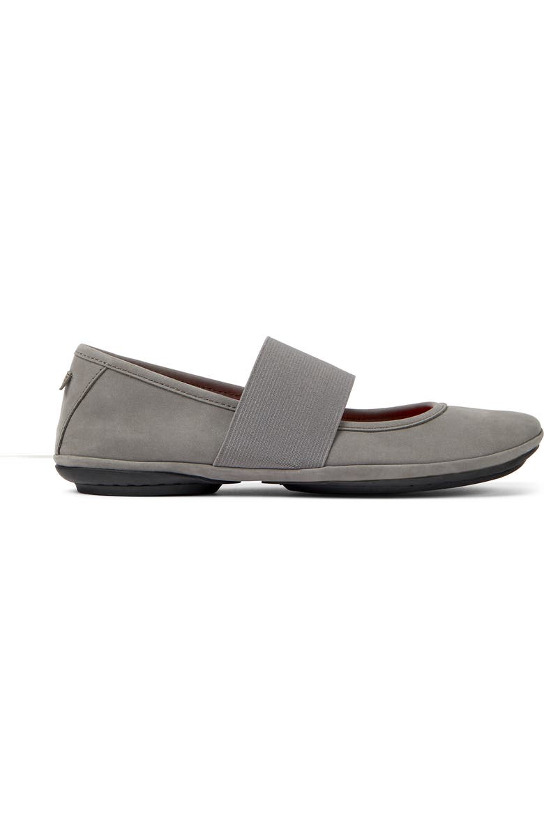 Camper Right Nina Leather Ballerina Flat, Alternate, color,