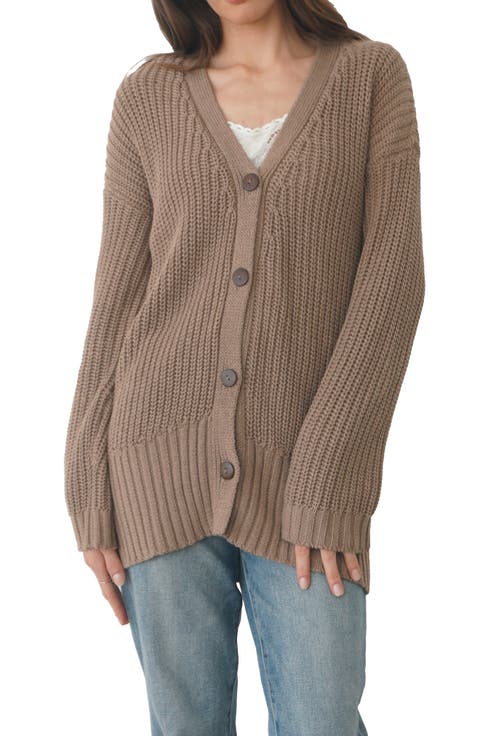 Emily Long Cotton Cardigan