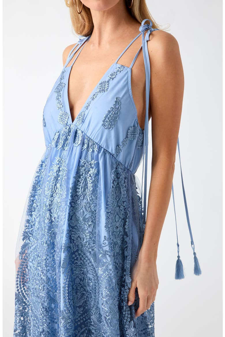 Karima Embroidered Lace Maxi Dress, Alternate, color, F7MH-OPEN