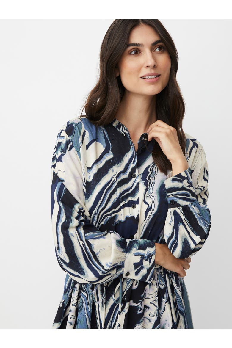 MaNeile Long Sleeve Waist Belt Dress, Alternate, color, WISTERIA