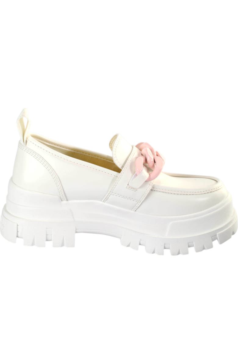 Buffalo Boots Aspha Chain Loafer, Main, color, White