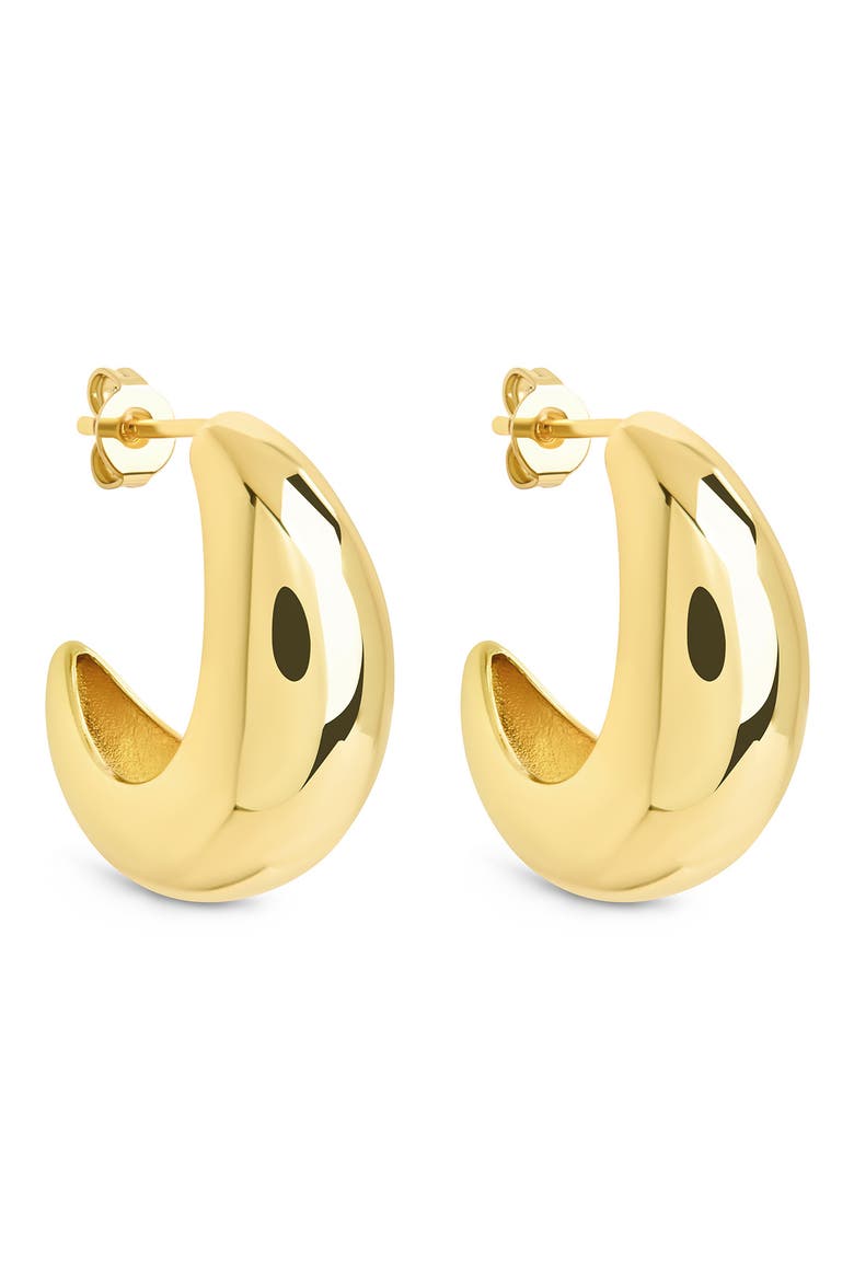 Julia Micro Huggie Hoop Earrings video