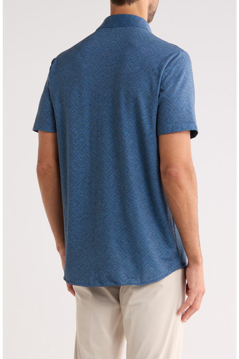 Featherweight Night Button-Up Shirt, Alternate, color, MOOD INDIGO/VINTAGE