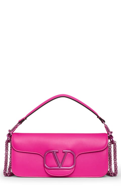 VLOGO Signature Leather Shoulder Bag