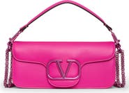 Valentino Garavani VLOGO Signature Leather Shoulder Bag