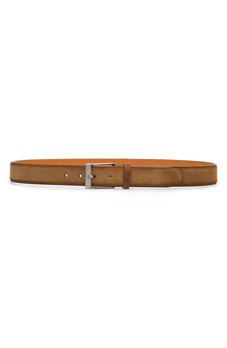 Magnanni Telante Segale Suede Belt, Alternate, color, 