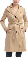 Kimi & Kai Adel Hooded Trench Coat