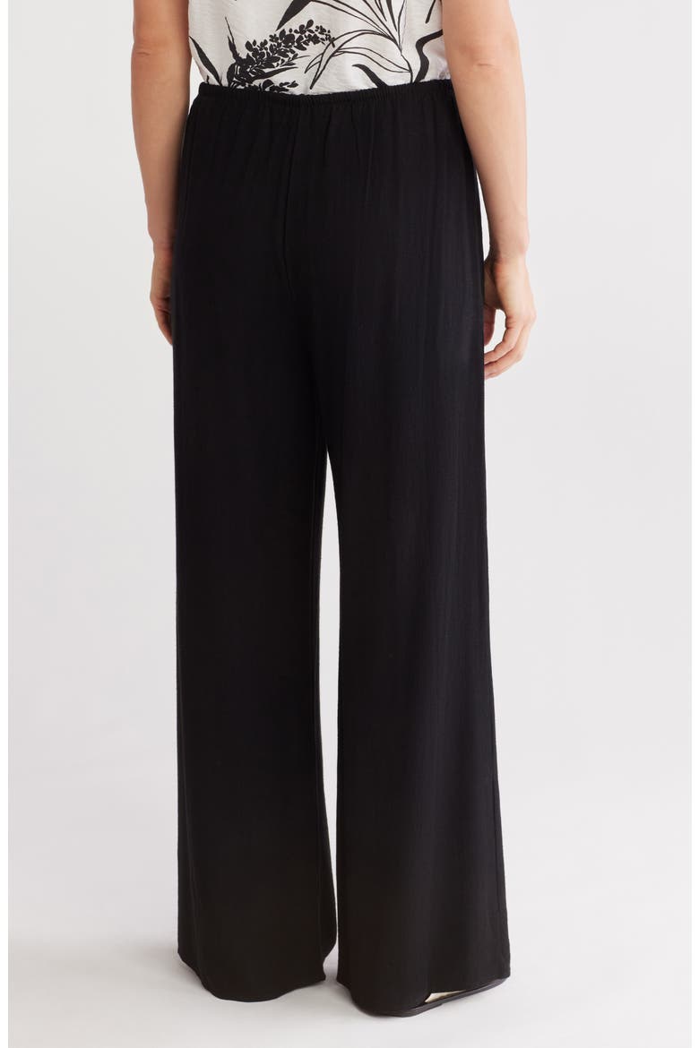 Relaxed Fit Drawstring Pants, Alternate, color, BLACK