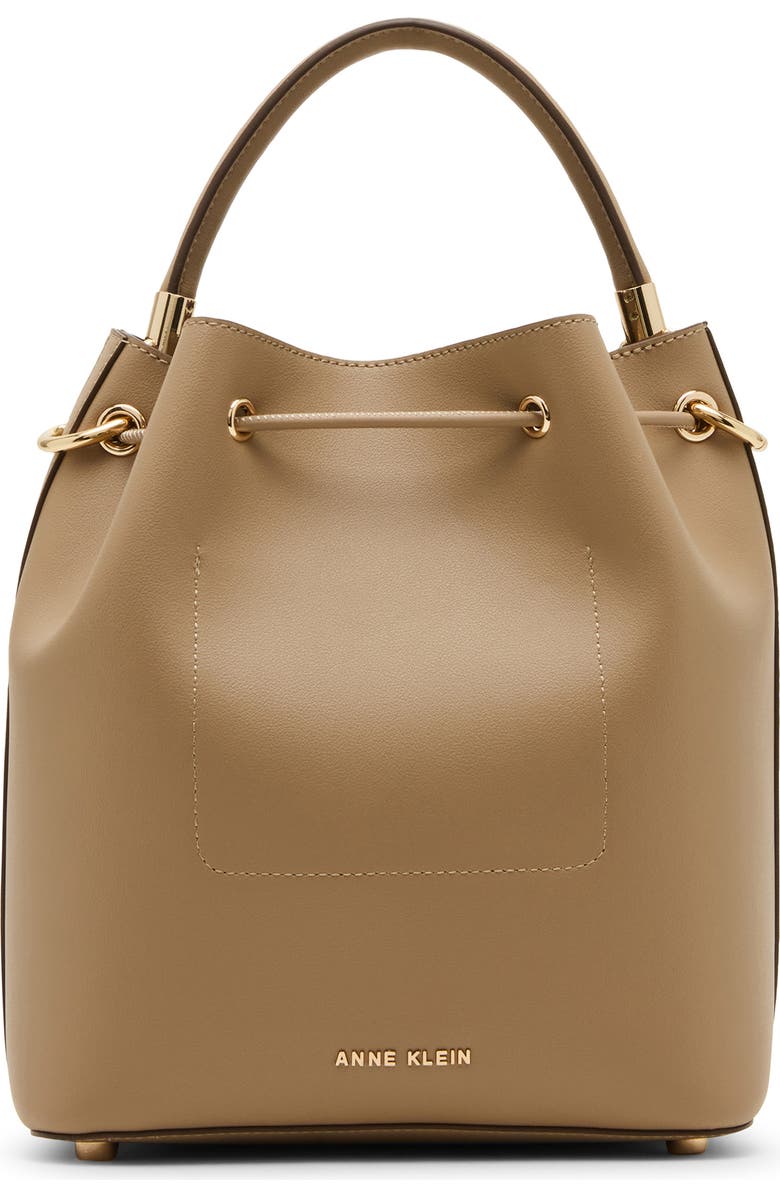 Anne Klein Medium Bucket Bag with Pouch, Alternate, color, Truffle