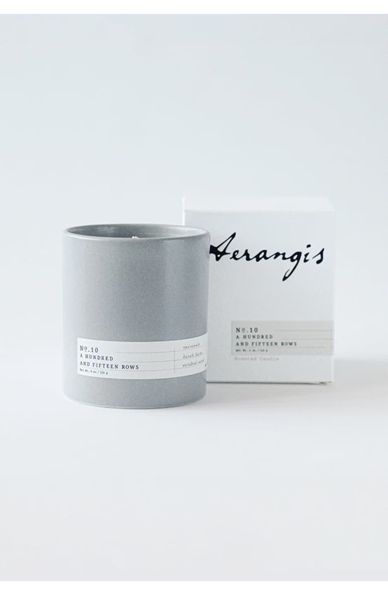 Aerangis No. 10 A Hundred And Fifteen Rows Scented Candle, Alternate, color, NO COLOR