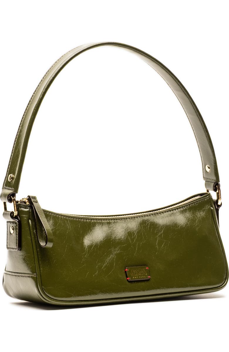 Frances Valentine Mia Leather Shoulder Bag, Alternate, color, Olive