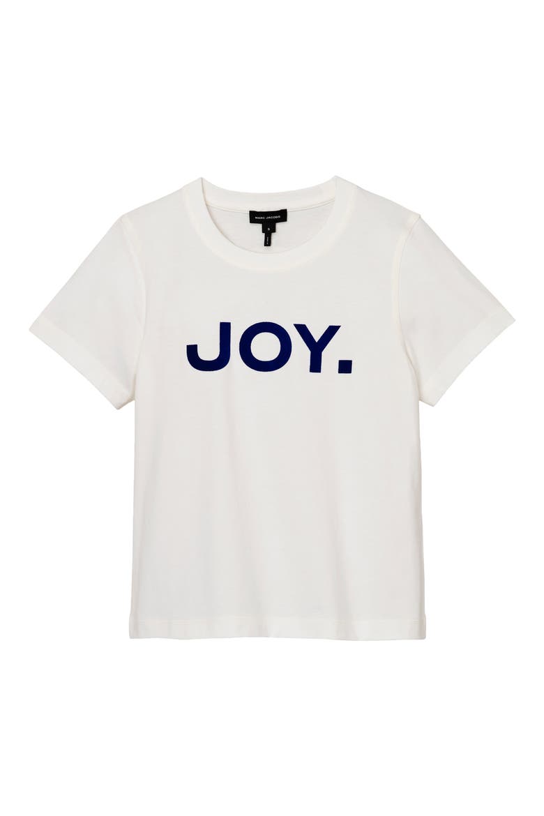 Joy, Period Slim Cut Graphic T-Shirt, Alternate, color, WHITE