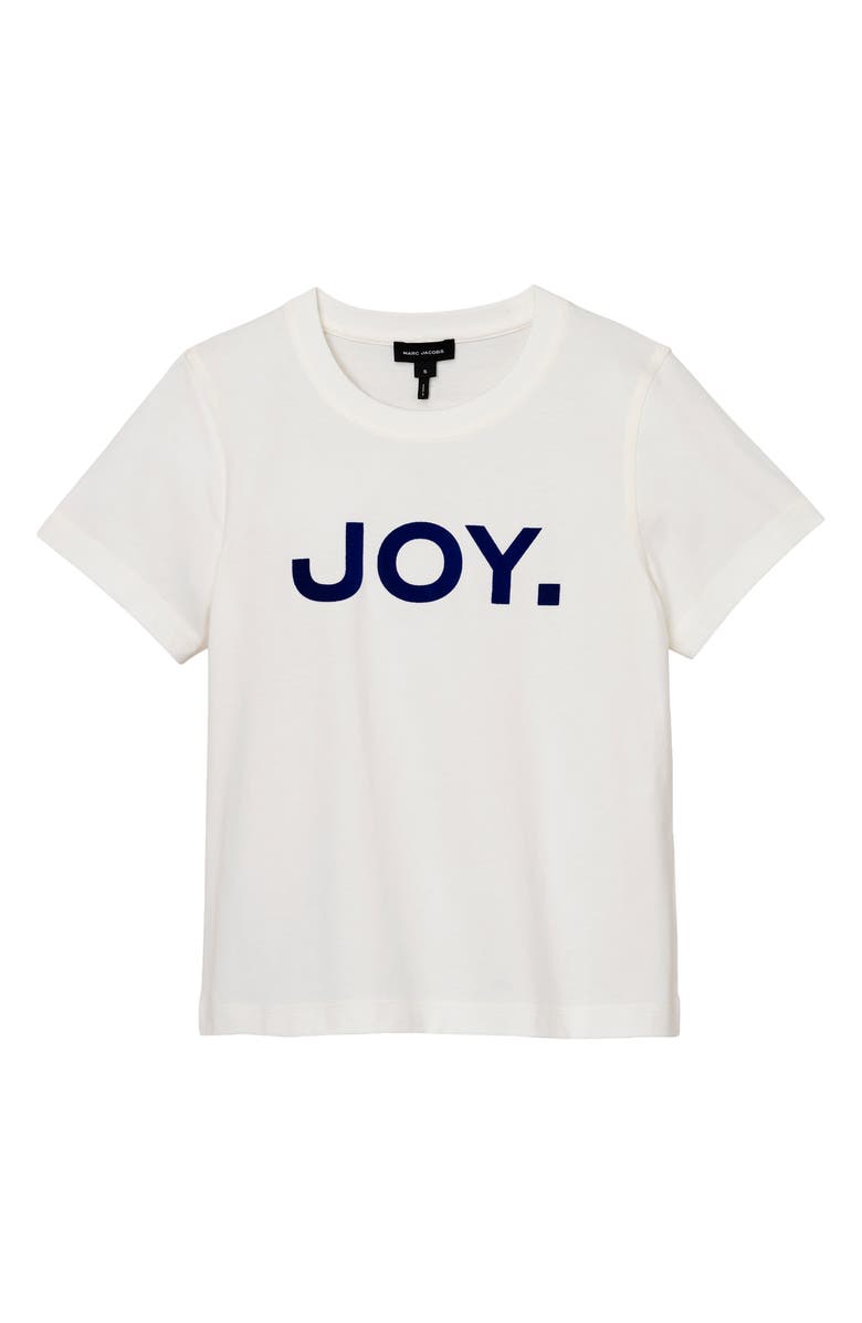 Marc Jacobs Joy, Period Slim Cut Graphic T-Shirt, Alternate, color, White