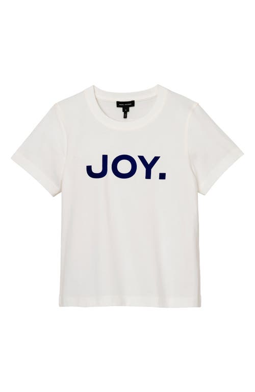 Marc Jacobs Joy, Period Slim Cut Graphic T-shirt In White
