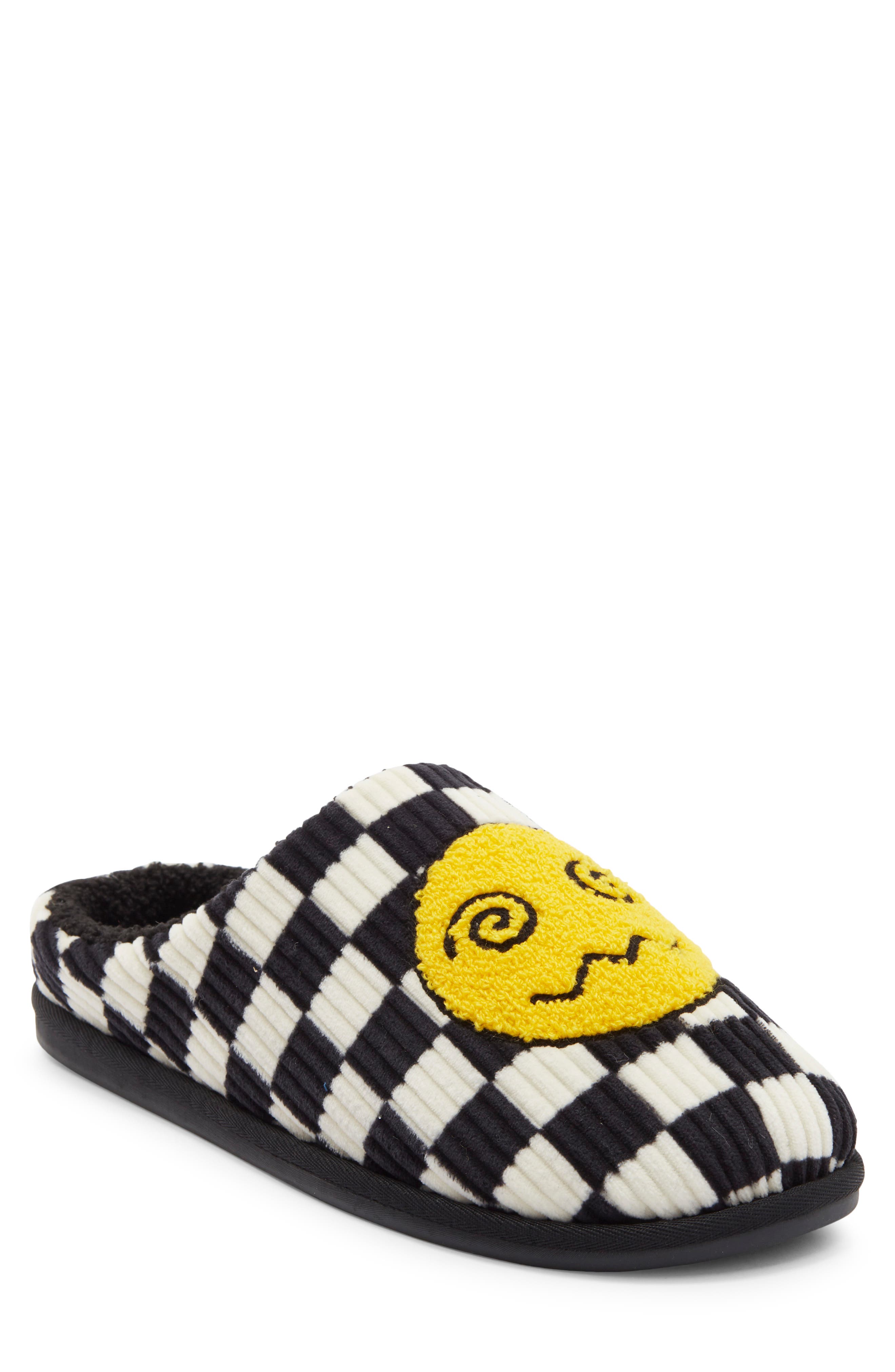 Quinn Slipper, Main, color, BLACK-WHITE DIZZY