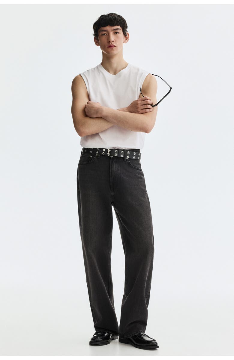 H&M Coolmax<sup>®</sup> regular fit tank top, Alternate, color, White