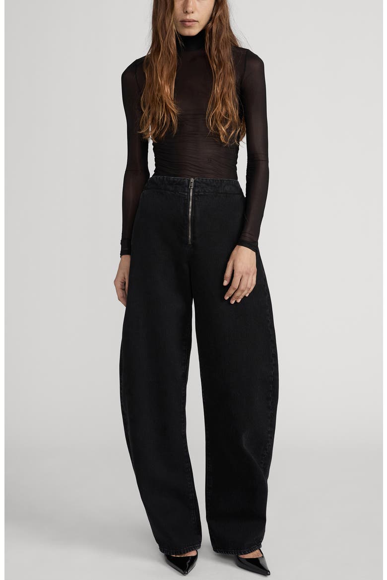The Zip Straight Leg Jeans, Alternate, color, SUTRO