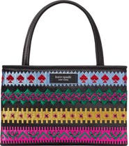 Kate Spade New York sam icon carnival fairisle embroidered crossbody bag