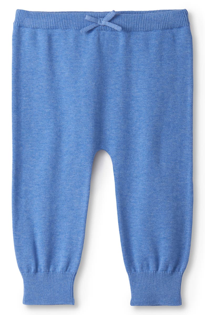 Hatley Intarsia Polar Bear Stripe Sweater & Pants Set, Alternate, color, Blue