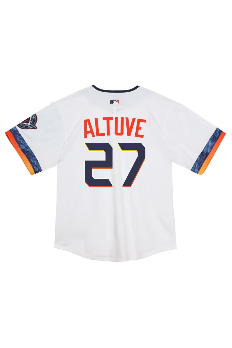 Infant Nike Jose Altuve White Houston Astros 2025 City Connect Limited Player Jersey, Alternate, color, White