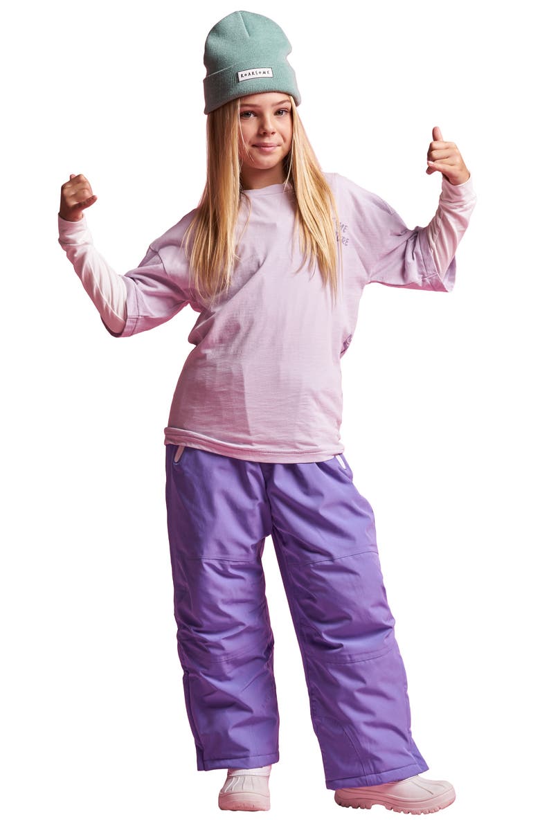 Roarsome Sparkle the Unicorn Ski Pants, Alternate, color, Lilac