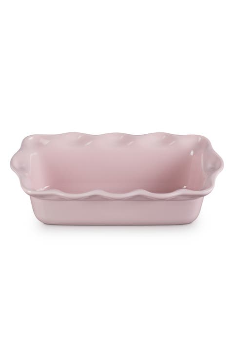 Heritage Stoneware 9-Inch Fluted Loaf Pan