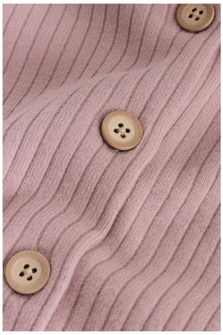 Kids' Chunky Rib Cardigan & Wide Leg Pants Set, Alternate, color, PINK