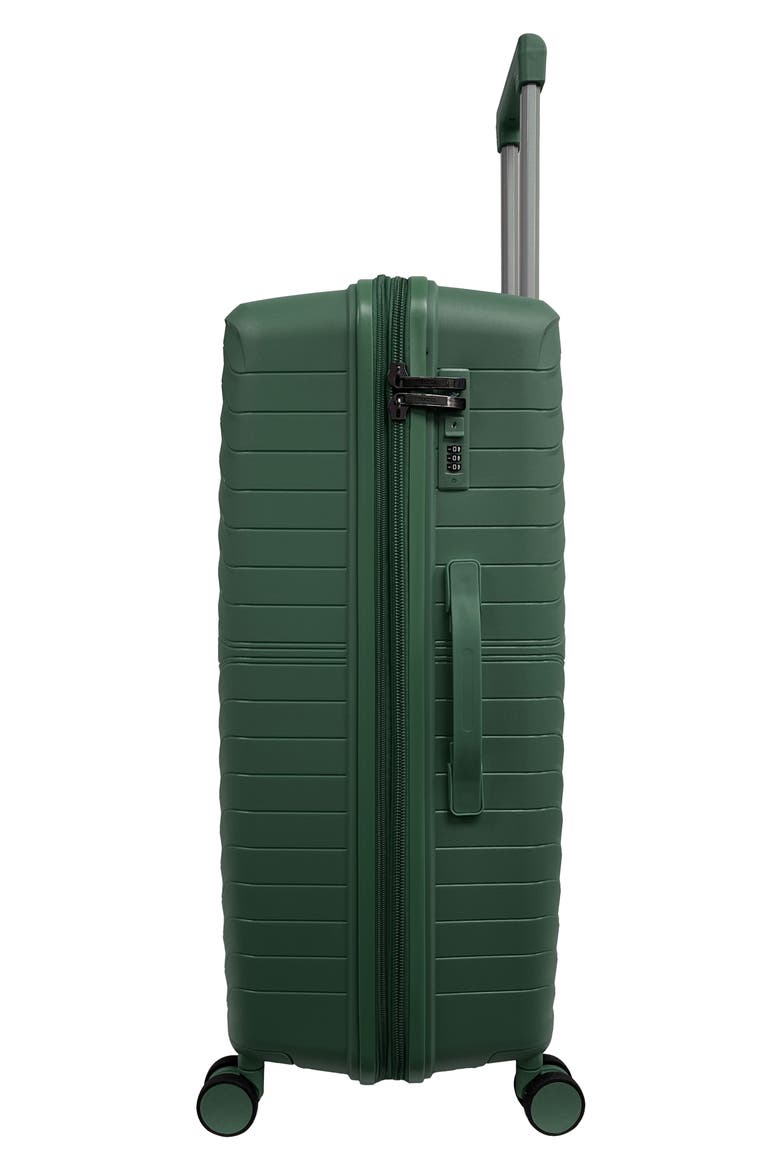 Indomito 3-Piece Hardside Spinner Luggage Set, Alternate, color, HUNTER GREEN