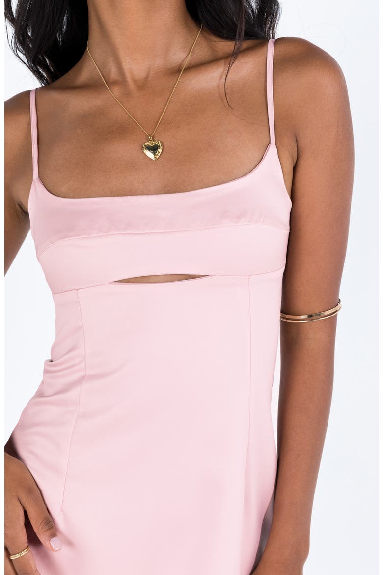 Powell Cutout Minidress, Alternate, color, PINK