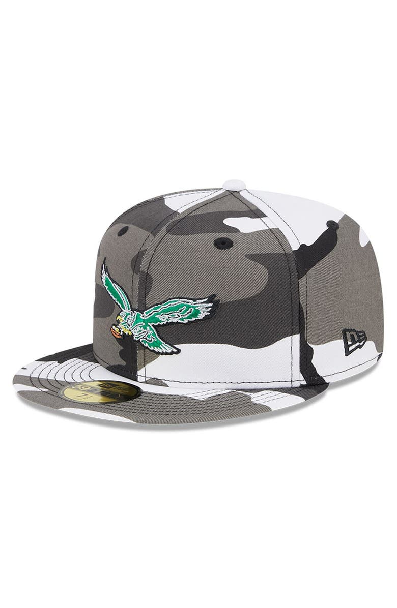 New Era Men's New Era Philadelphia Eagles Urban Camo 59FIFTY Fitted Hat, Alternate, color,